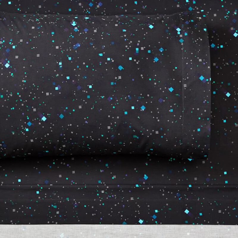 Pottery Barn Kids Global Minecraft Glow In The Dark Portal Sheet Set image number 0